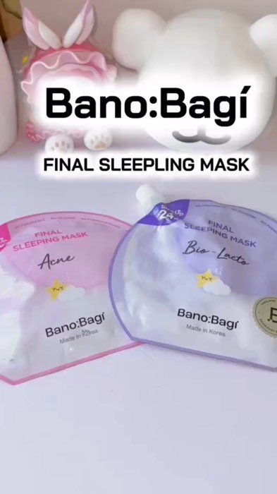 Mặt nạ ngủ không thể thiếu 🧚🏻‍♀️ #MặtNạ #MặtNạDưỡngDa #SkinCare #skincare #SleepingMask #mask #Mụn #DùngHayGiớiThiệu #SảnPhẩmHayGiớiThiệu #NhãnThuốc #banobagi
