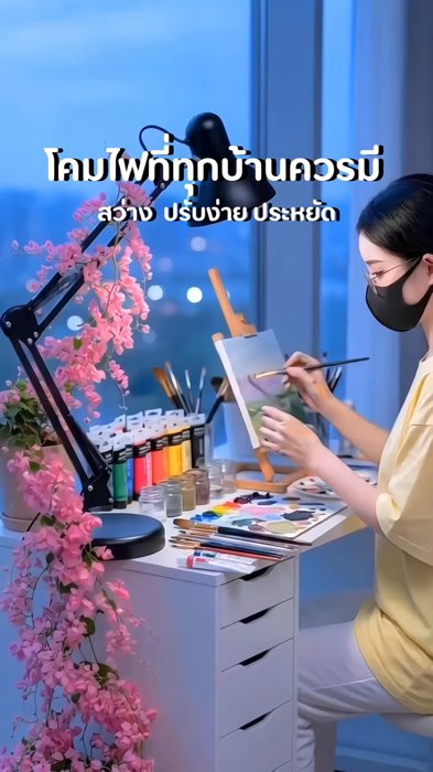 #โคมไฟตั้งโต๊ะ #โคมไฟอ่านหนังสือ #โคมไฟมินิมอล #แต่งโต๊ะคอม #รีวิวเครื่องเขียน #ของดีบอกต่อ