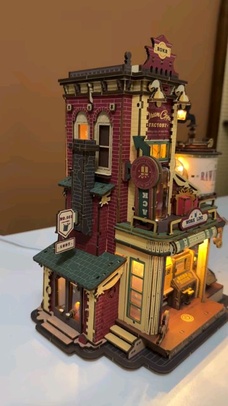 #ROKR #ROKRDIY #MusicBox #DIYMusicBox #ChristmasDreamGiftFactory #DIYModel #WoodenPuzzle #3DPuzzle #MiniatureHouse #đồ sưu tập #mô hình gỗ #hộp nhạc #DIY