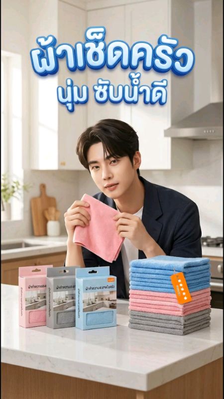 Khăn lau bếp 20 miếng, tiện dùng mỗi ngày #khănláubếp #dụngcụbếp #làm_sạch