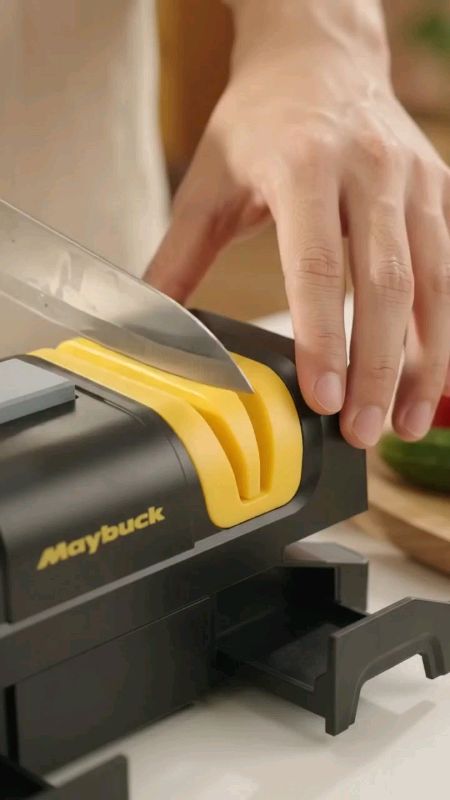 Maybuck Japan 5-in-1 máy bén dao điện dễ bén cực sắc! 🔪✨ #máybénđao #dụngcụbếp #dao #đặcsảnShopee #ShopeeVideoTH