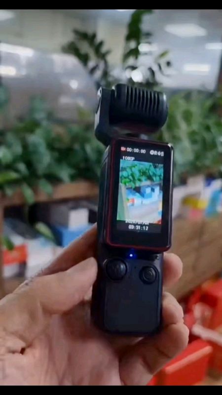 Camera Vlog dạng túi 4K HD, màn hình lật xoay 1,97 inch 180°, camera di động nhỏ, ống kính xoay được cho việc di chuyển, video blog #hot trên ứng dụng Orange