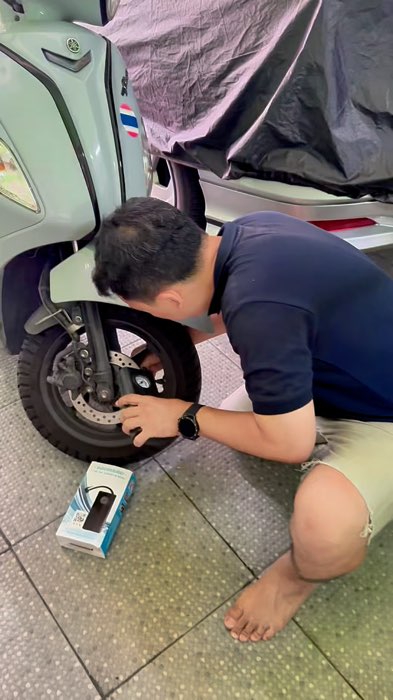 Bơm không khí không dây di động cho ô tô, xe máy, xe đạp, bóng, ghế bơm hơi, có thể sử dụng #bơmlanhdiđộng