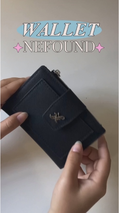 Ví thanh lịch, sang trọng, trông đắt tiền👛⭐️ #nefound #wallet #กระเป๋าสตางค์ #กระเป๋าเงิน #กระเป๋าตัง #กระเป๋า