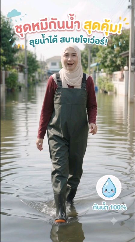 Lội nước, lội mưa, thoải mái không sợ ướt! Bộ tạp dề chống thấm, vải dày, bền, mặc để làm vườn hoặc dọn dẹp cũng ổn, đồ tốt phải có trong nhà #review #bộtạpdề #bộchốngthấm