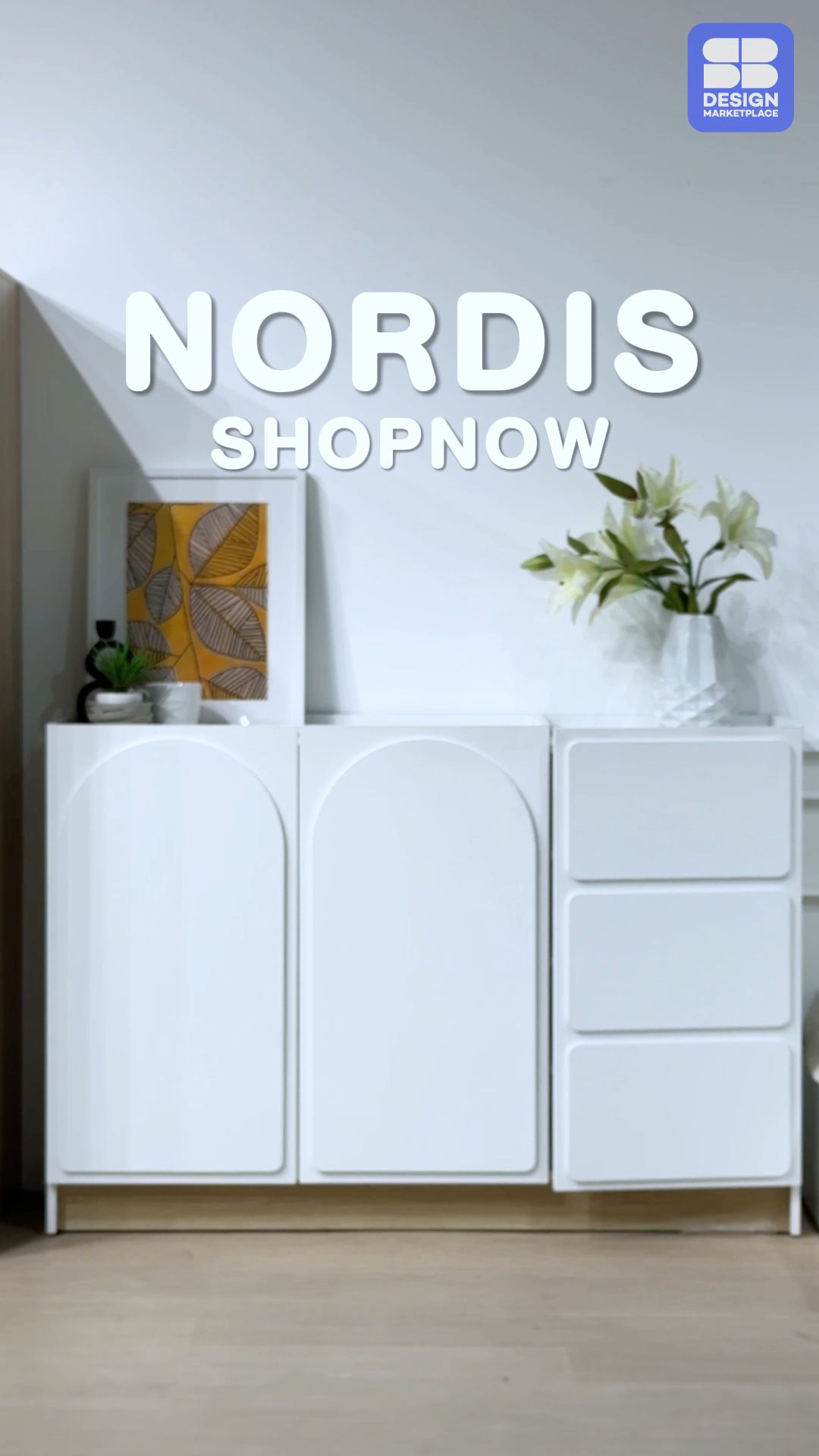 ตู้ NORDIS 140ซม. ตัวจบสายแต่งบ้าน! บาน Soft Close ปิดเงียบกริบ ชั้นปรับระดับได้ รับน้ำหนักดี คุมโทนห้องคลีนๆ #ร้านเด็ดแอปส้ม #ตู้เตี้ย #ตู้เก็บของ