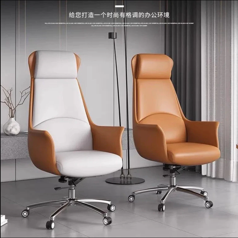 เก้าอี้หนัง Boss chair เก้าอี้สำนักงาน เก้าอี้สำนักงานเพื่อสุขภาพ เบาะหนัง เก้าอี้ทำงาน นั่งสบาย เก้าอี้ทำงานที่บ้าน