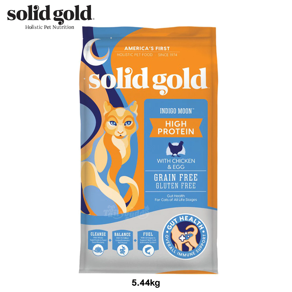 *ส่งฟรี* ราคาพิเศษ อาหารแมว Indigo Moon โดย โซลิด โกลด์ - Solid Gold 5.44กิโลกรัม พร้อมจัดส่งด่วน