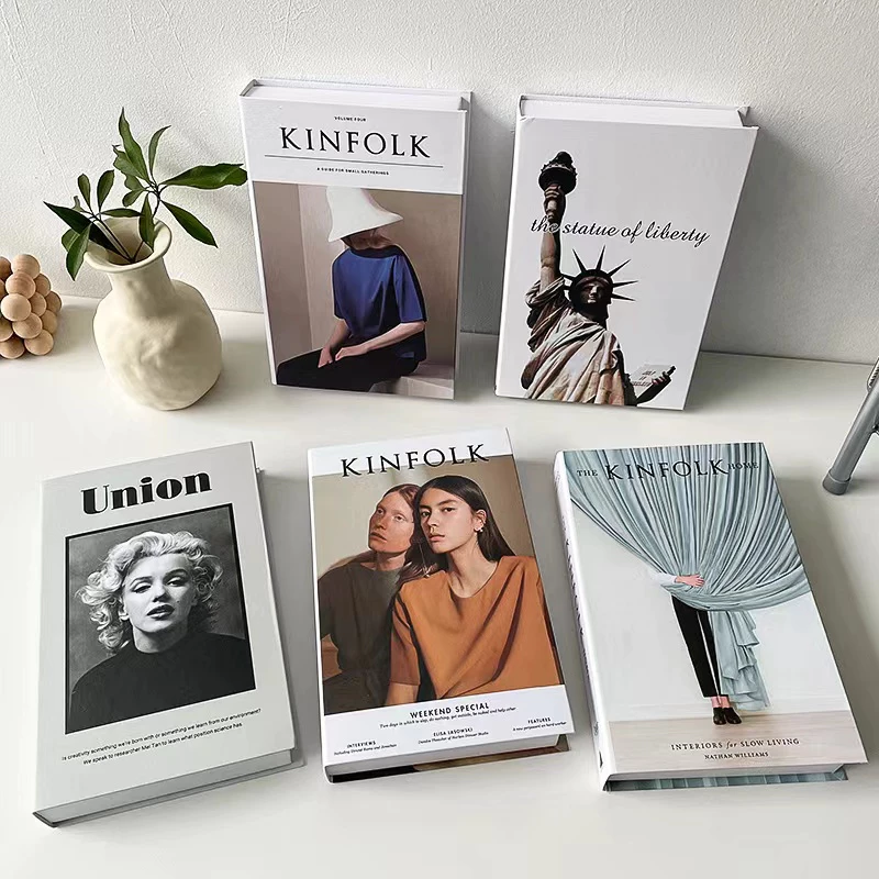 OurHome [หนังสือปลอม] Home decoration พร๊อพถ่ายรูป พร๊อพแต่งห้อง หนังสือปลอม แต่งห้อง ของแต่งบ้าน Photo props Fake book
