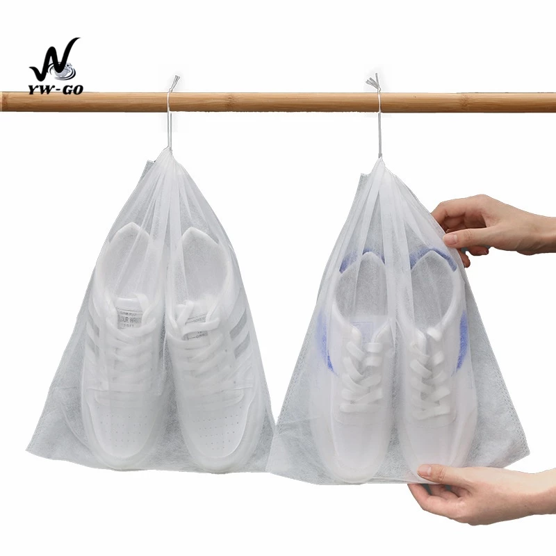 90% OFF กระเป๋าเก็บรองเท้า ถุงเก็บรองเท้าเดินทางไม่ทอ ถุงผ้าใส่รองเท้า เก็บรองเท้าG2700 ฿1.00 100พัน+ sold Comm Rate 9% Get Link