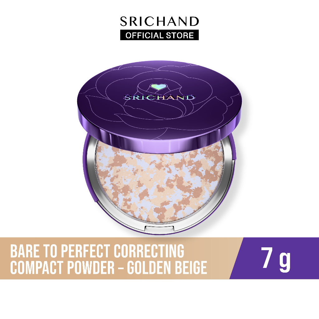แบร์ ทู เพอร์เฟคท์ คอร์เรคติ้ง คอมแพค พาวเดอร์ โกลเด้น เบจ Bare to Perfect Correcting Powder Golden Beige 7g