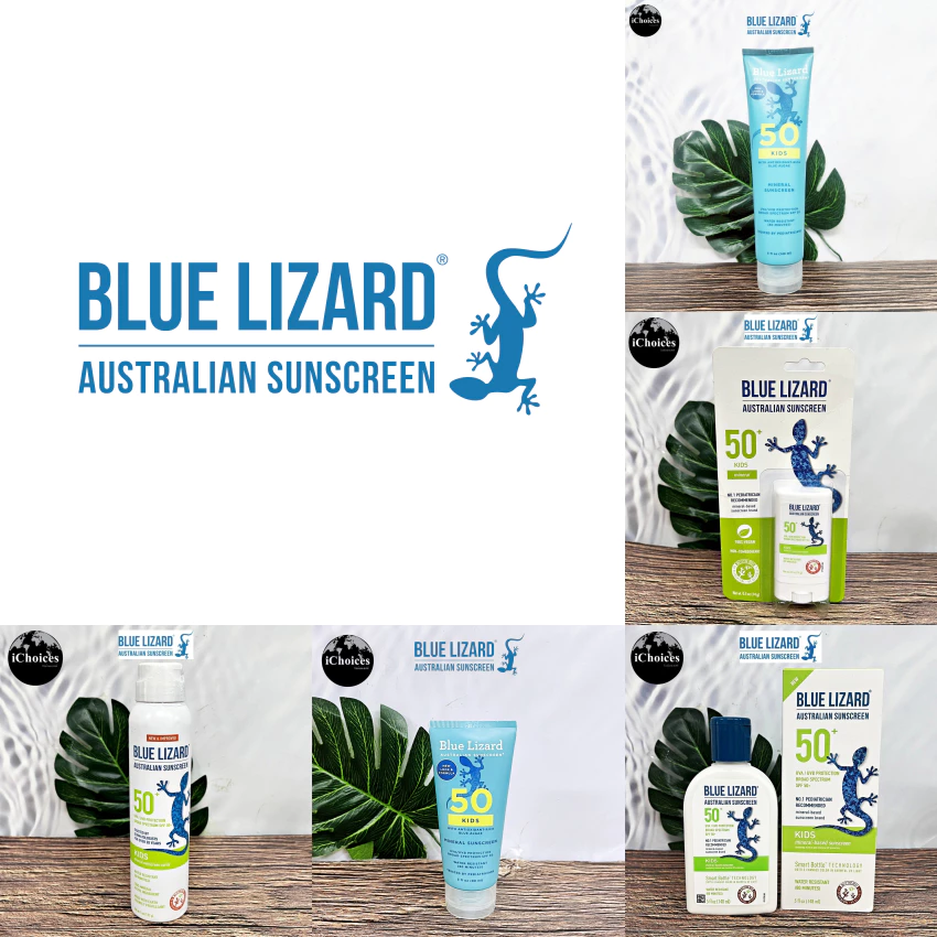 80% Sale!!! EXP:04/25 [Blue Lizard] Australian Sunscreen SPF50 Mineral For Kids ครีมกันแดด สำหรับเด็ก