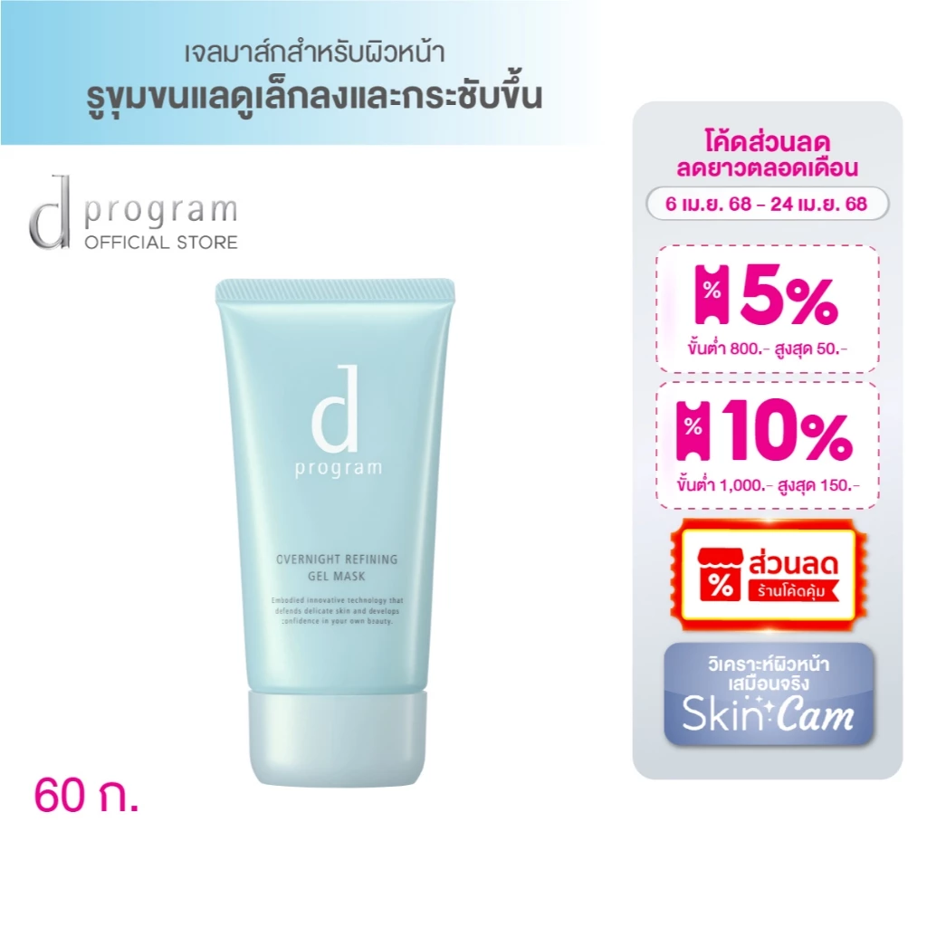 มาส์กยามค่ำคืน ฟื้นผิวให้ดูสุขภาพดี