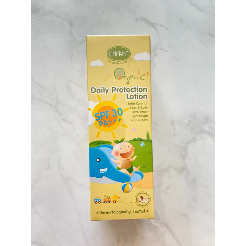 ครีมกันแดด อองฟองต์ spf 30 pa+++ Enfant daily Protection lotion #ครีมกันแดดเด็ก