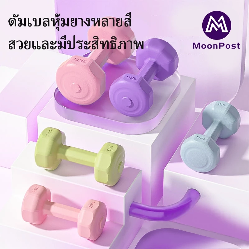 ดัมเบล2ชิ้น ดัมเบล 1-3kg สำหรับลดไขมันต้นแขน ออกกำลังกาย ฟิตเนส ดัมเบลคู่ ออกกำลังกาย Dumbbells