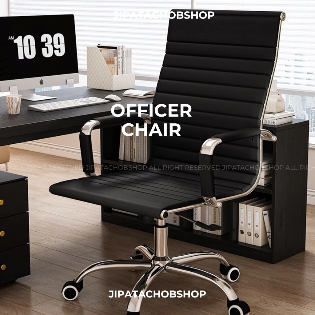 JIPATACHOBSHOP | officer chair 🐈 เก้าอี้สำนักงาน เก้าอี้ออฟฟิศ เก้าอี้ล้อเลื่อน เก้าอี้หนัง เก้าอี้
