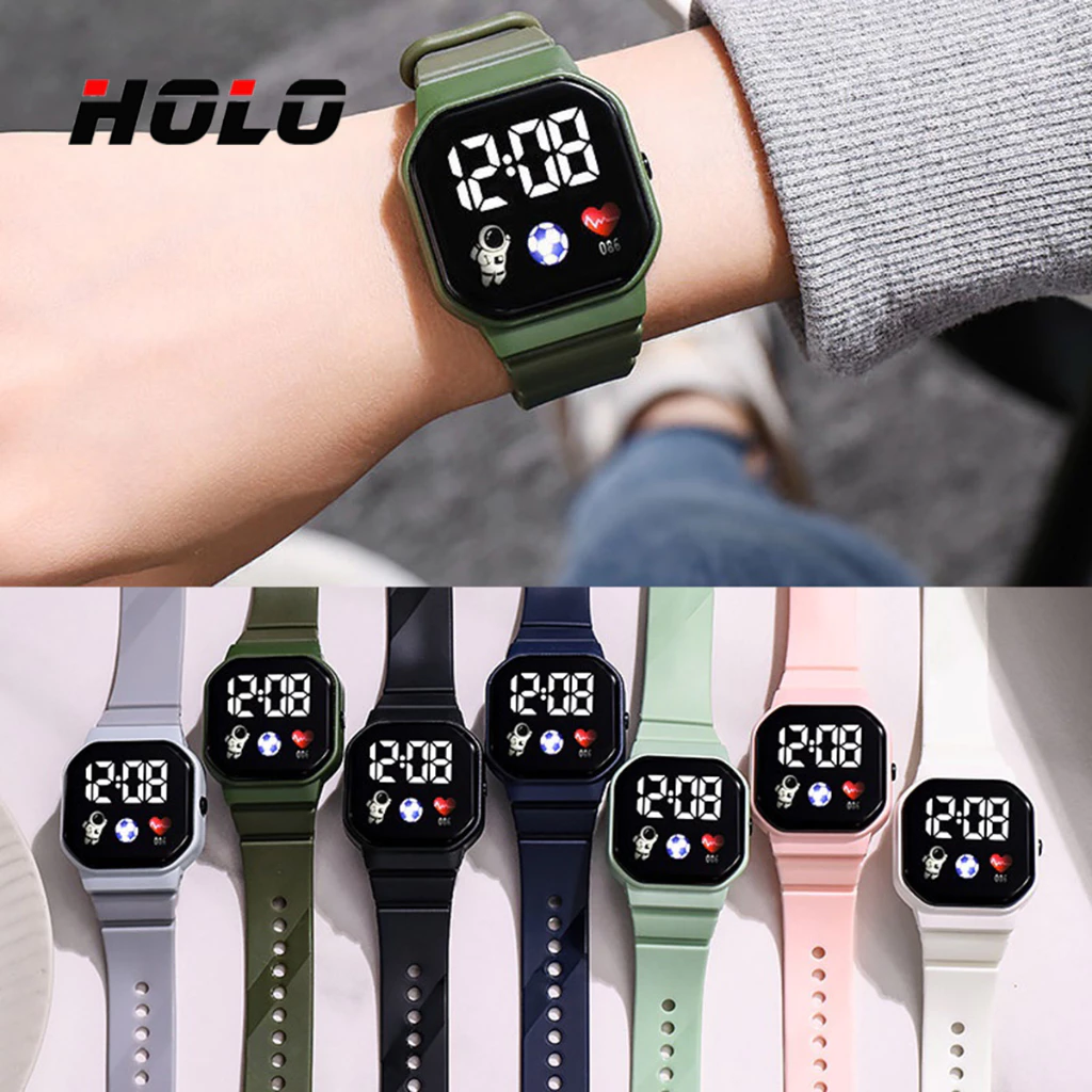 49% OFF นาฬิกาข้อมือสปอร์ต สีมาการอง สไตล์เกาหลี สําหรับผู้ชาย และผู้หญิง 6สี ฿18.00 9พัน+ sold Comm Rate 12% Get Link