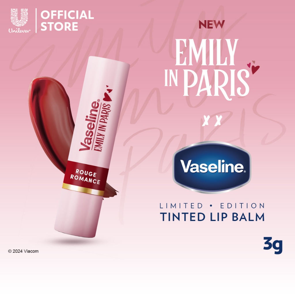 วาสลีน เอมิลี่อินปารีส ลิปบาล์ม 3กรัม LIP BALM 3G
