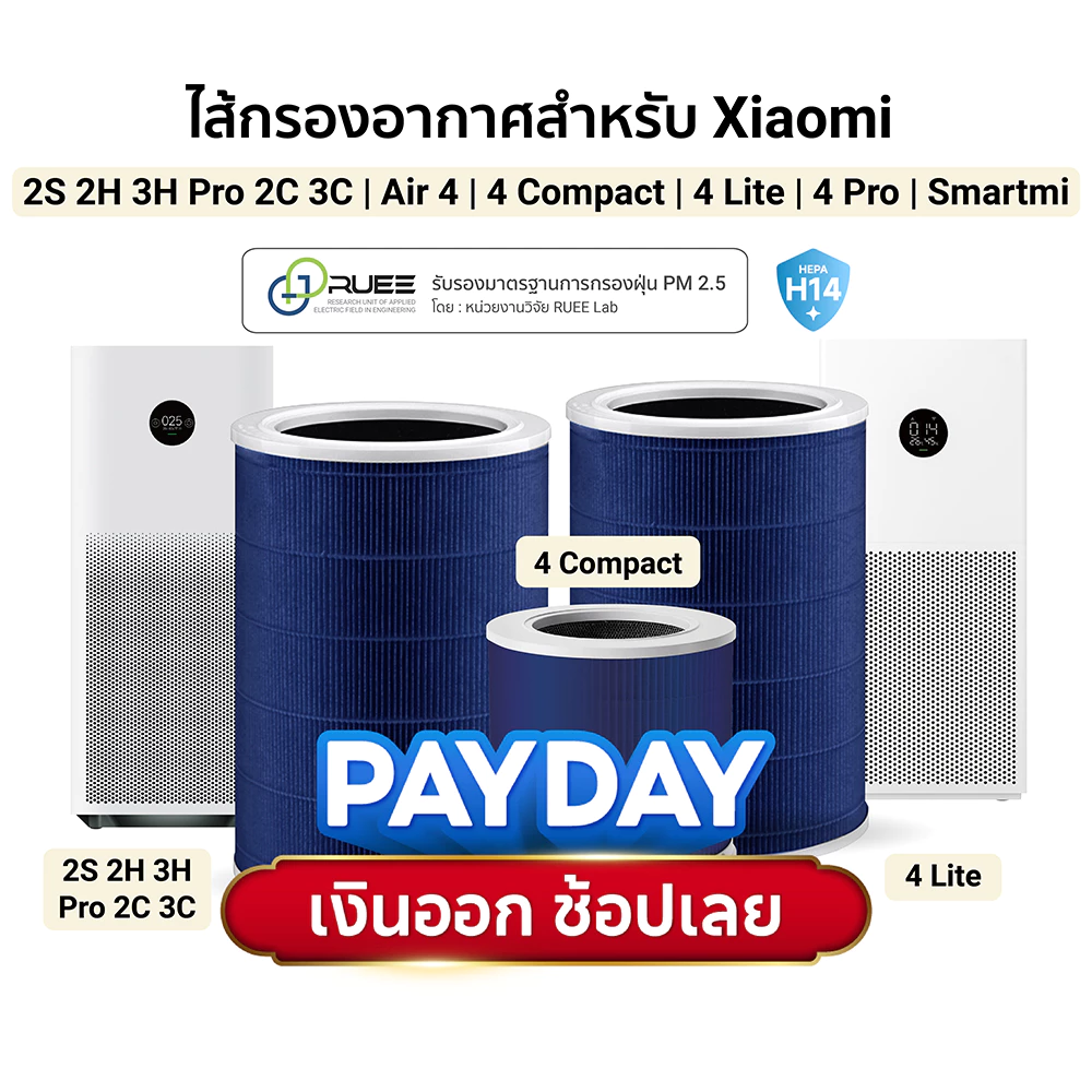 iSUPER Air Purifier HEPA 14 Filter ไส้กรองสำหรับ Xiaomi Air Purifier Filter