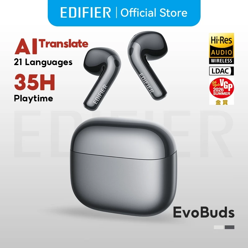 Edifier EvoBuds True Wireless ANC บลูทูธ 6.1