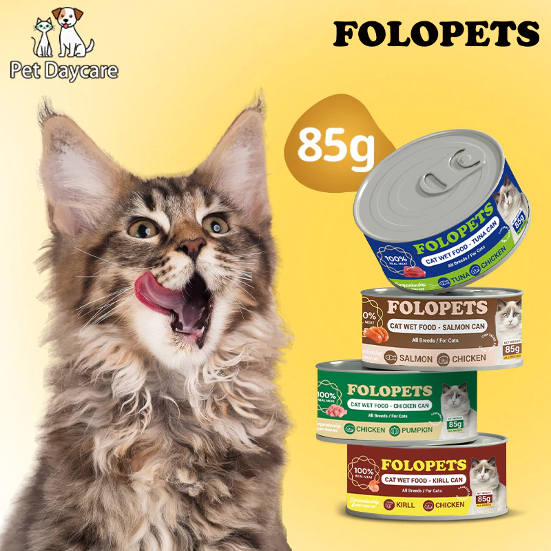 FOLOPETS อาหารเปียกแมวกระป๋อง 85 กรัม