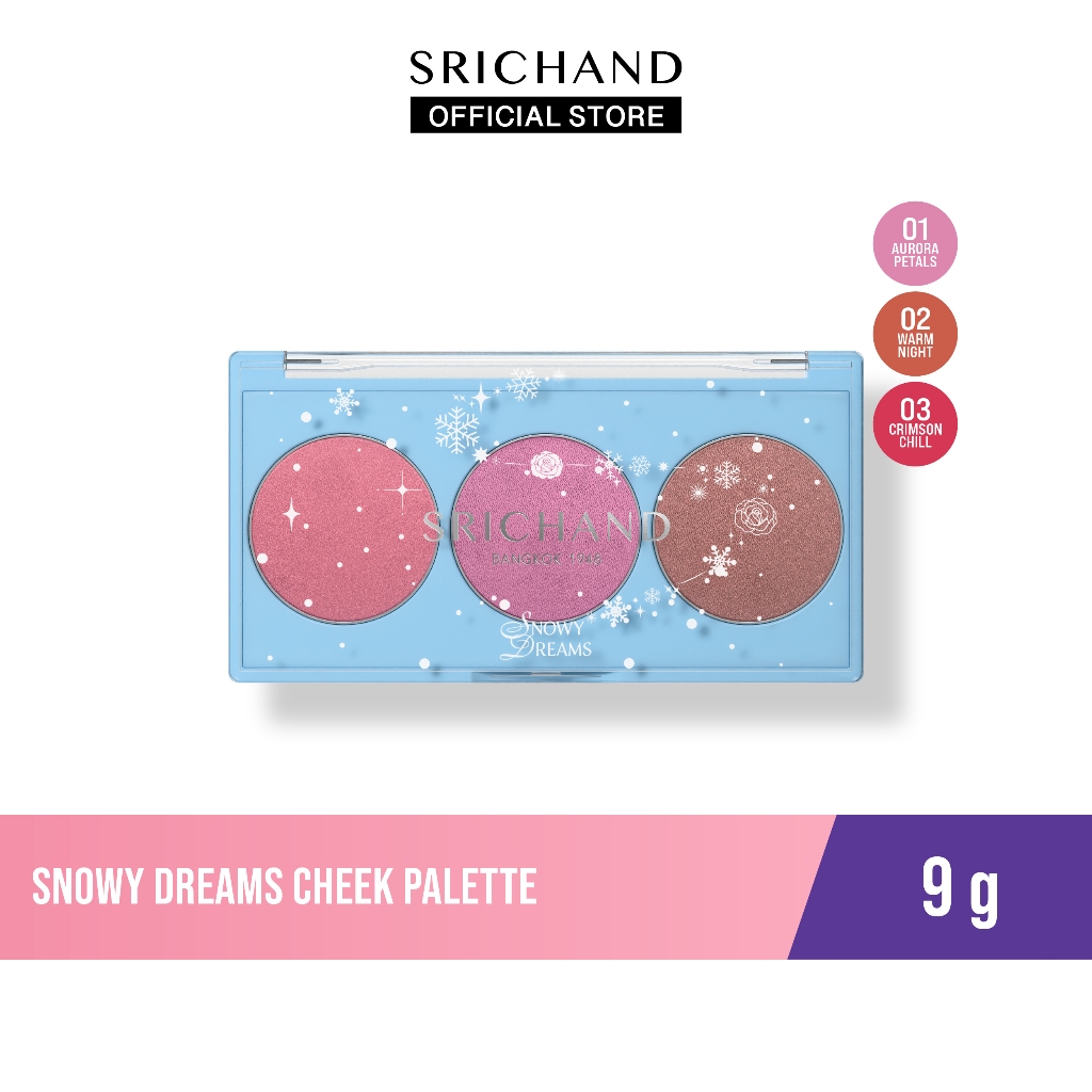 [ใหม่] สโนวี ดรีม ชีค พาเลต Snowy Dreams Cheek Palette 9g