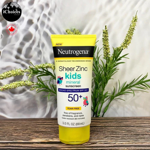 Sheer Zinc Kids Mineral Sunscreen SPF 50+, 88 ml ครีมกันแดดสำหรับเด็ก