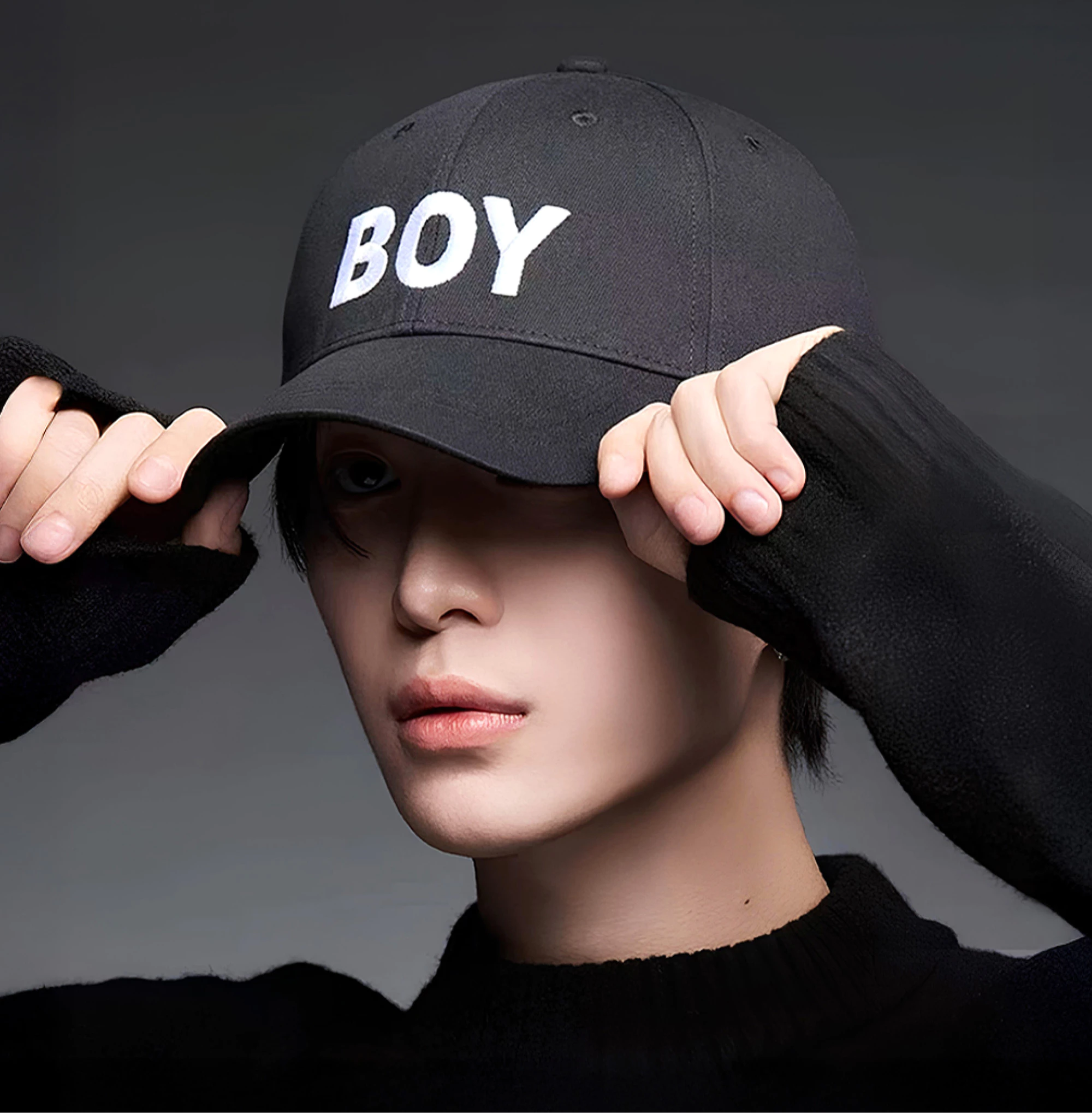 [ได้รับใน 4 ชม.] Boy London Cap หมวกแก๊ปบอยลอนดอน สีดำ ขาว กันแดด ปรับขนาดได้ ของแท้ พร้อมส่ง (BOY64CP0900U)