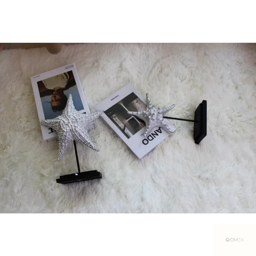 SEASHELL STAR ของตกแต่งบ้านทรงปลาดาว ของแต่งบ้าน ของตกแต่งตั้งโต๊ะ พร็อพถ่ายรูป ตกแต่งบ้านเพื่อความสวยงาม
